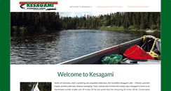 Desktop Screenshot of kesagami.com