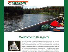 Tablet Screenshot of kesagami.com